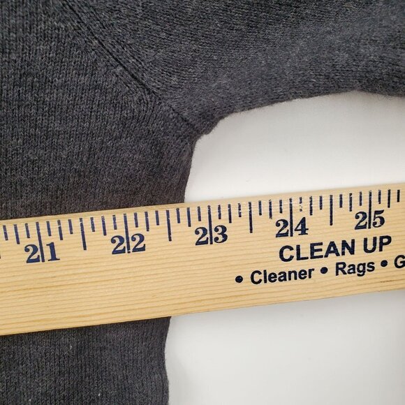 Hawker Rye 95/5 Cotton Cashmere Half-Zip Mockneck Sweater Mens Size Large NWT - Picture 12 of 15